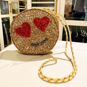 Crewcuts Girls Glitter Emoji Bag